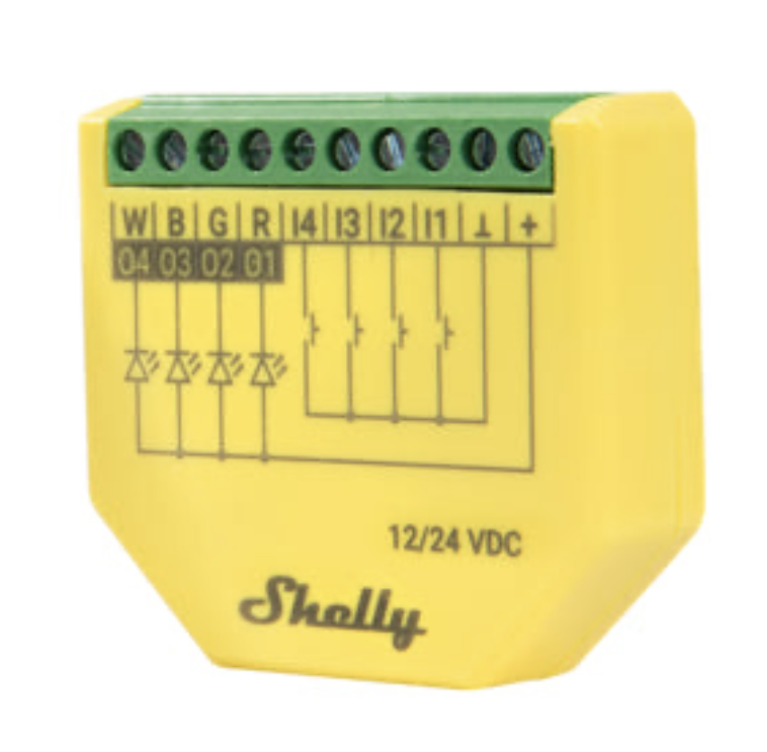 Shelly Plus RGBW PM 1