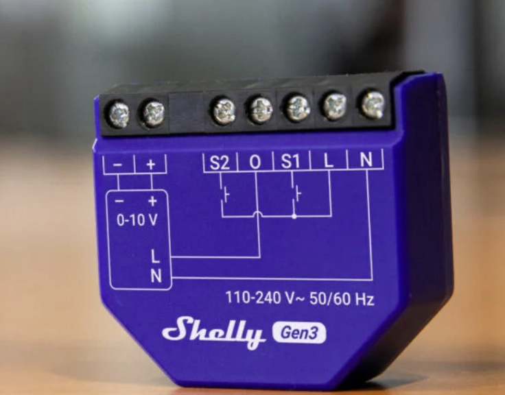 Shelly Dimmer 0/1-10V PM Gen3
